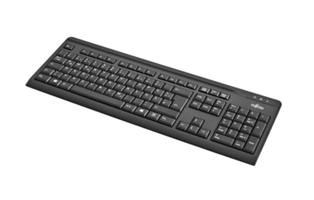 Клавиатура Fujitsu KB410 USB Black US