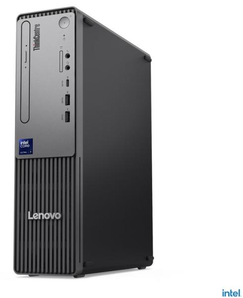 Компютър Lenovo ThinkCentre Neo 50s Gen 6 SFF, Intel Core Ultra 5 225 10C (2.7 / 4.9 GHz, 20 MB cache), Intel Graphics 2 Core, 16GB DDR5, 512GB SSD M.2 NVMe, No OS