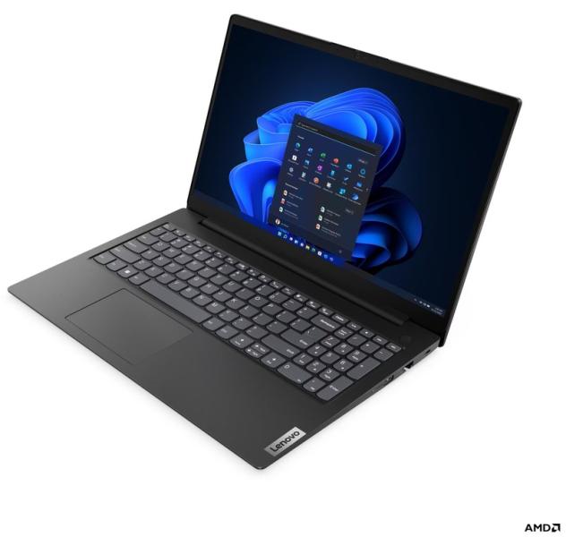 Лаптоп Lenovo V15 G4 AMN, AMD Ryzen 5 7520U 4C (2.8 - 4.3 GHz, 4MB Cache), 15.6'' (39.62 cm) FHD TN Anti-glare DisplayAMD, Radeon 610M, 8GB LPDDR5, 512GB M.2 NVMe SSD, Windows 11 Home