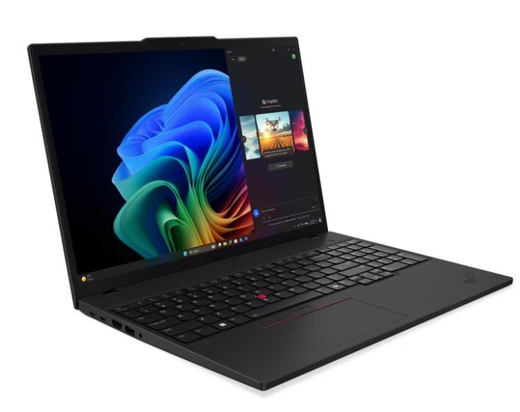 Лаптоп Lenovo ThinkPad T16 G4, Ryzen AI 5 PRO 340 6C (2.0 / 4.8 GHz, 16MB Cache), 16.0" (40.64 cm) WUXGA Anti-glare Display, AMD Radeon 840M, 32GB DDR5, 1TB M.2 NVMe SSD, Windows 11 Pro