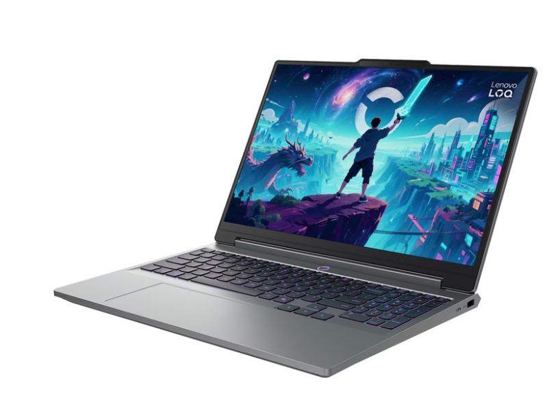 Лаптоп Lenovo LOQ 15IPH11, Intel Core Ultra 7 355 8C (1.7 / 4.7 GHz, 12MB Cache), 15.3" (38.86 cm) WUXGA IPS Anti-glare Display, NVIDIA GF RTX5050 8GB GDDR7, 16GB DDR5, 512GB M.2 NVMe SSD, No OS