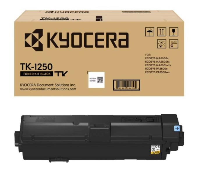 Консуматив Kyocera TK-1250 Black -  3 000k