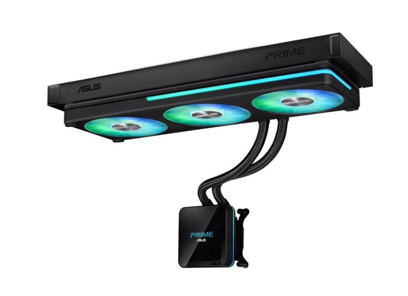 Охладител за процесор ASUS Prime SLC II 360 ARGB LCD, LGA 1700 / LGA 1851, AM4 / AM5
