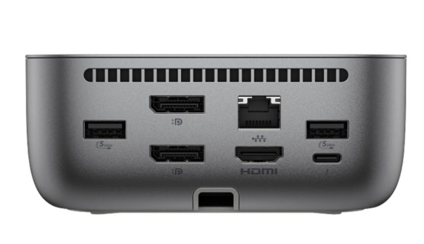 Докинг станция HP Thunderbolt 4 100W G6 Dock,  2x USB Type-C, 3x USB-A, 1x HDMI, 2x DisplayPort, 1x RJ45, черна
