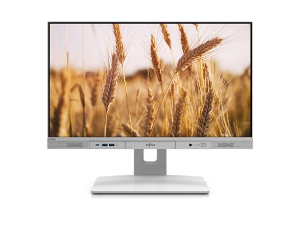 Настолен компютър - всичко в едно Fujitsu ESPRIMO K5010, Intel Core i5-10600, 16GB DDR4-2933, SSD PCIe 1024GB M.2 NVMe, Multimedia FHD WebCam(2MP) Microph., Intel Wi-Fi 6 AX200 & BT5.1/Cntry kit(EU+), Office 1mth Trial/Opt.USB mouse blk/Multimedia sp