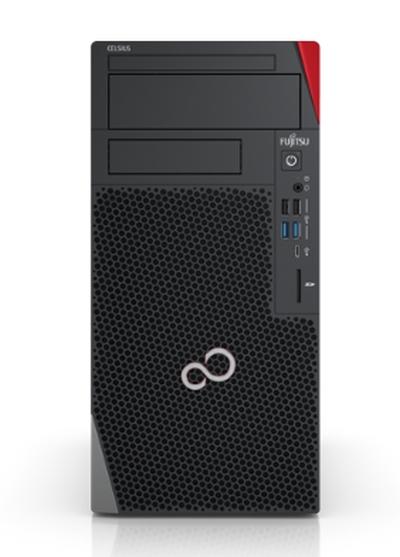 Работна станция Fujitsu CELSIUS W5010 |INT SPEAKER|OPT USB BLK| CORE I5-10500|PS PLATINUM 680W|.| 2x8GB DDR4-2933|SSD PCIE 256GB M.2| CK EU EU+|LIC W10 PRO|DVD SM SLIM|| No Keyboard