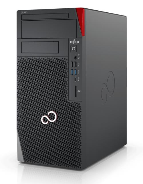 Настолен компютър Fujitsu Celsius W5011, Intel Core i9-11900 2.5/5.2 GHz, 32GB DDR4, 512GB SSD, 1x USB-C 3.2, Windows 10 Pro