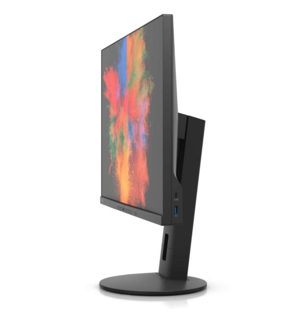 Монитор Fujitsu DISPLAY P2410 WS Wide 24", LED, PL, IPS, 5ms, 1000:1, 300 cd/m2, 1920x1200 16:10, 1xDP Out(Daisy Chain), 1xDP1.2, 1xHDMI1.4, 4xUSB, 1xUSB-C 95W, 1xGB LAN, 6-in-1 stand, Sp.2x2W, Heig adj.150mm, Rot. 90°,Tilt angle -5°/+35°, Sw.angle 3