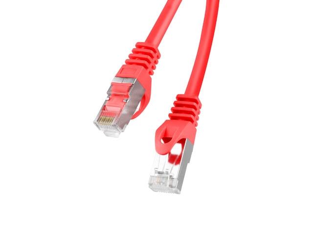 Кабел Lanberg patch cord CAT.6 FTP 10m, red