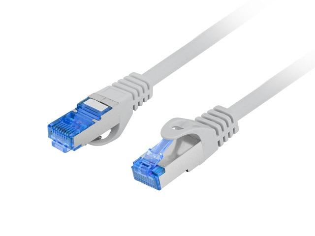 Кабел Lanberg patch cord CAT.6A FTP LSZH CCA 3m Fluke Passed, grey