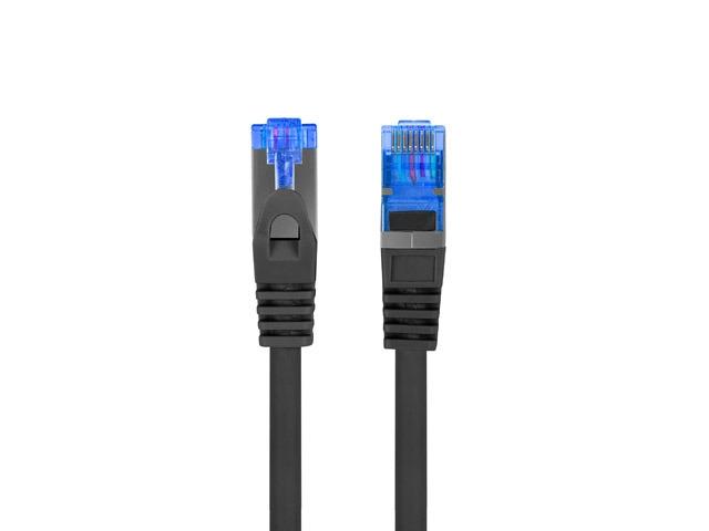 Кабел Lanberg patch cord CAT.6A FTP LSZH CCA 20m Fluke Passed, black