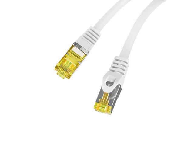 Кабел Lanberg patch cord CAT.6A S/FTP LSZH CU 2m Fluke Passed, grey