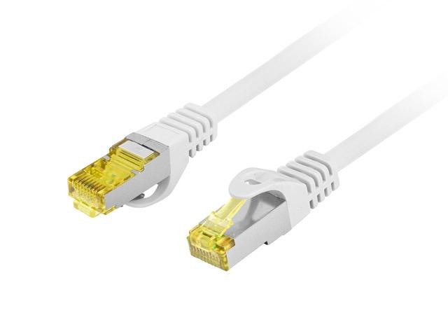 Кабел Lanberg patch cord CAT.6A S/FTP LSZH CU 3m Fluke Passed, grey