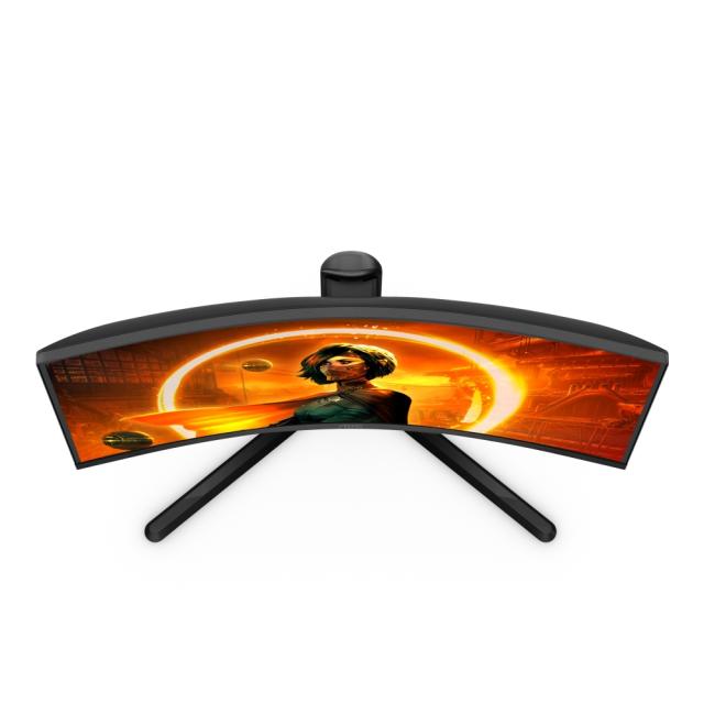 Монитор AOC CQ27G3SU/BK, 27" VA WLED, 2560x1440@165Hz, 4ms GtG, 1ms MPRT, 300cd/m2, 3000:1, DC 80M:1, FreeSync Premium, FlickerFree, Low Blue Light, 3Wx2, Tilt, Height Adjust, Swivel, 2xHDMI, DP, USB hub