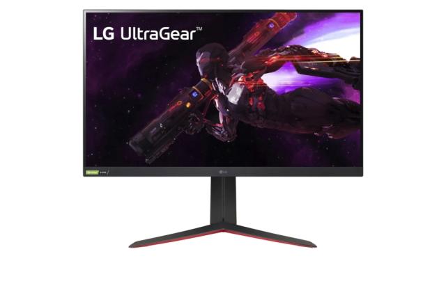 Монитор LG 32GP850-B, 32" 16:9 UltraGear Gaming, Nano IPS 1ms, QHD (2560x1440) AG, NVIDIA G-SYNC, AMD FreeSync, 165Hz, DCI-P3 98%, 1000:1, 350cd/m2, HDR 10, Adaptive-Sync, HDMI, DisplayPort, USB (1up/2down), Height, Tilt, Pivot, Headphone Out, Black