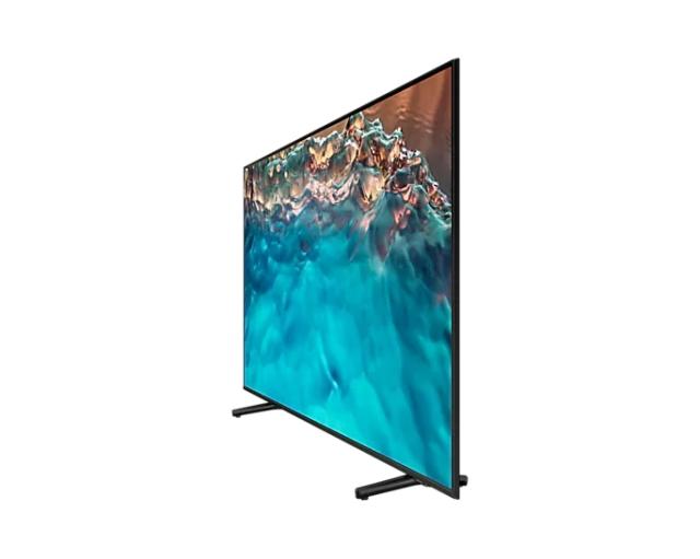 Телевизор Samsung 65" 65BU8072 4K UHD LED TV, SMART, Crystal Processor 4K, 2200 PQI, HDR 10+, Mega Contrast, Q-Symphony, Dolby Digital Plus , 3xHDMI, 2xUSB, Wi-Fi 5, Bluetooth 5.2, Frameless, Tizen, Black