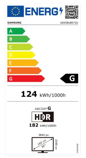 Телевизор Samsung 65" 65BU8072 4K UHD LED TV, SMART, Crystal Processor 4K, 2200 PQI, HDR 10+, Mega Contrast, Q-Symphony, Dolby Digital Plus , 3xHDMI, 2xUSB, Wi-Fi 5, Bluetooth 5.2, Frameless, Tizen, Black