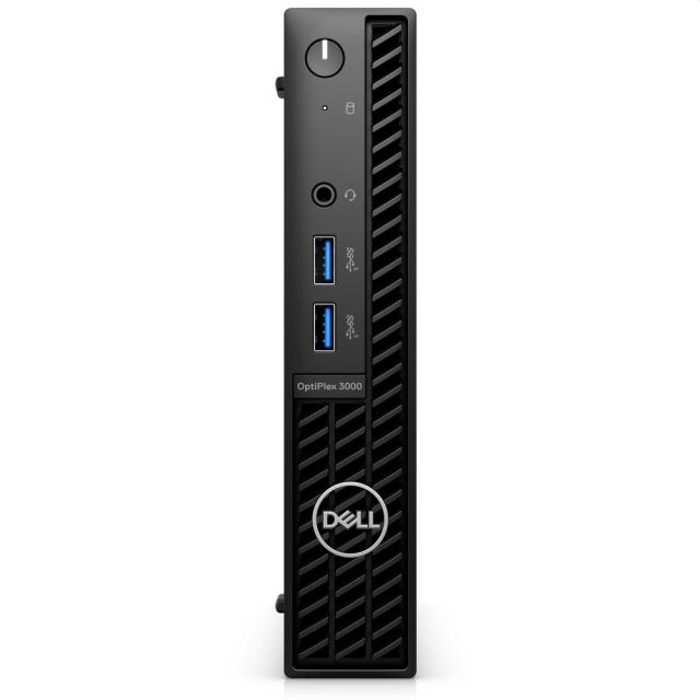 Настолен компютър Dell OptiPlex 3000 MFF, Intel Core i7-12700T (25M Cache, up to 4.7GHz), 8GB (1x8GB) DDR4, 256GB SSD PCIe M.2, Intel UHD 770, Wi-Fi 6+ BT 5.1, Keyboard&Mouse, Windows 11 Pro, 3Y Basic Onsite