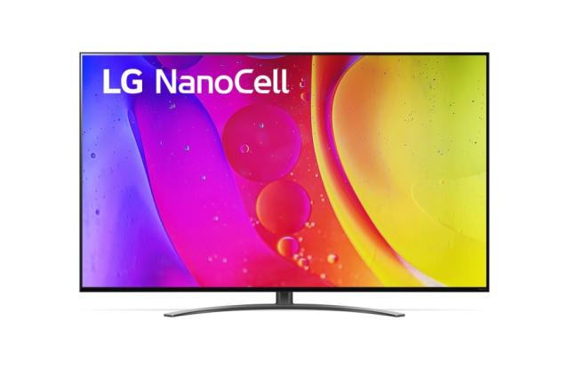 Телевизор LG 50NANO813QA, 50" 4K IPS HDR Smart Nano Cell TV, 3840x2160, DVB-T2/C/S2, ?5 Gen5 AI Processor, Active HDR ,HDR 10 PRO, webOS Smart TV, ThinQ AI, WiFi, Clear Voice, Bluetooth, Miracast / AirPlay, Two Pole stand, Black