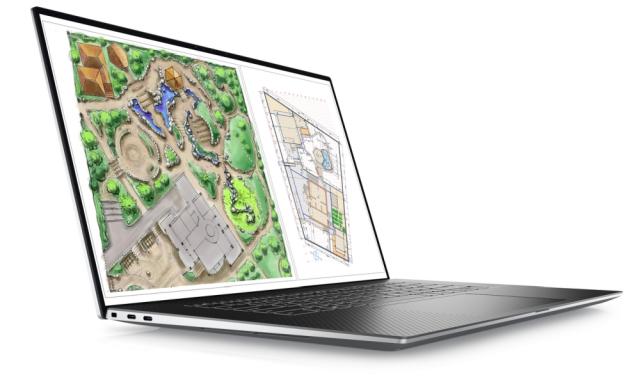 Лаптоп Dell Precision 5770, Intel Core i7-12700H vPro (24 MB, 14 cores, 2.30 GHz to 4.70 GHz), 17" UHD+ touch, 3840x2400, WLED, IR Cam, 16 GB, 2x8 GB, DDR5, 4800Mhz, M.2 2280 512 GB PCIe x4 NVMe, NVIDIA RTX A2000, 8 GB DDR6, Wi-Fi 6E, BT, Backlit, Wi