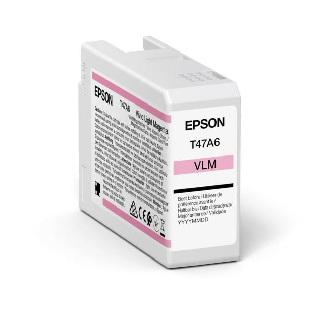 Консуматив Epson Singlepack Vivid Light Magenta T47A6 UltraChrome Pro 10 ink 50ml