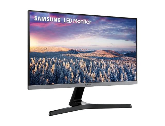Монитор Samsung S27R350FHU, 27" PLS, 75 Hz, 5 ms GTG, 1920x1080, 250cd/m2, 1000:1 Contrast, Mega DCR, AMD FreeSync, Flicker Free, Eco Saving Plus, Game Mode, Eye Saver Mode, HDMI, D-SUB, 178°/178°, Dark Blue Gray