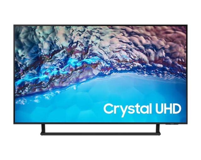 Телевизор Samsung 43" 43BU8572 4K UHD LED TV, SMART, Crystal Processor 4K, HDR 10+, Mega Contrast, Q-Symphony, Dolby Digital Plus , 3xHDMI, 2xUSB, Wi-Fi 5, Bluetooth 5.2, Frameless, Tizen, Black