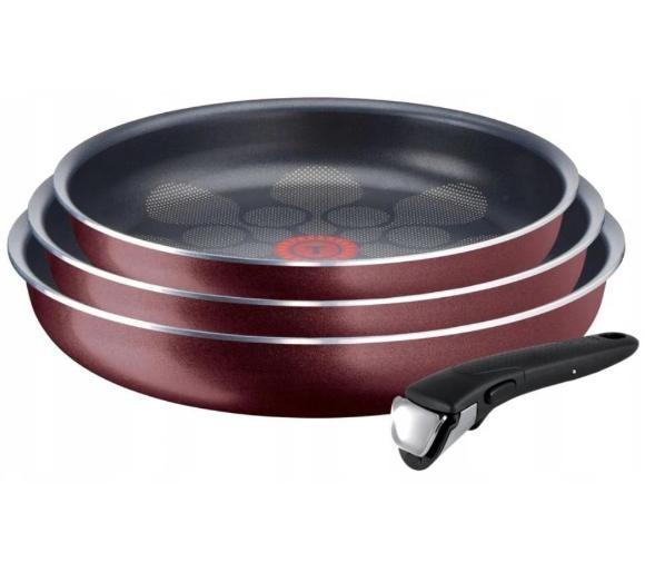 Комплект тигани и тенджери Tefal L2379302, INGENIO SET 4P ING5 COOK AND CLEAN LIE DE V