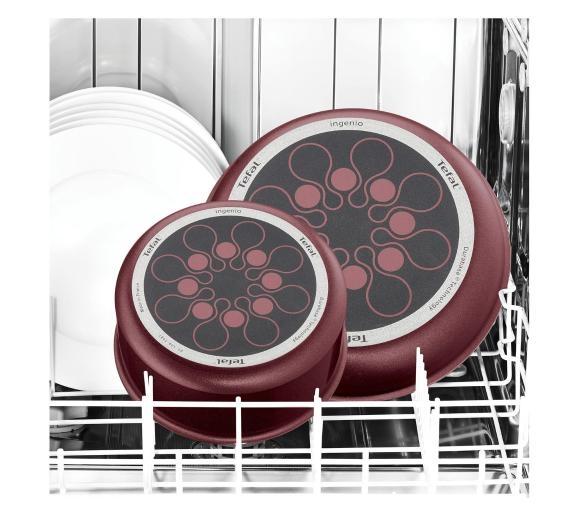 Комплект тигани и тенджери Tefal L2379302, INGENIO SET 4P ING5 COOK AND CLEAN LIE DE V