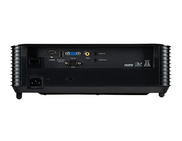 Мултимедиен проектор Acer Projector H5385BDi, DLP, 720p (1280x720), 4000Lm, 20000:1, 3D, HDMI, HDMI/MHL, USB, RS232, Wifi, Audio in/out, RGB, RCA, DC Out (5V/1A), Bag, 3W Speaker, 2.7Kg, Black+Acer T82-W01MW 82.5" (16:10) Tripod Screen White