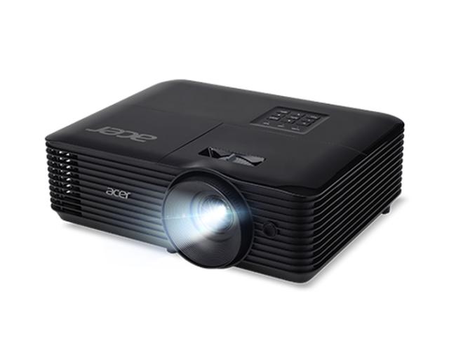 Мултимедиен проектор Acer Projector X1128i, DLP, SVGA (800 x 600), 4500 ANSI Lm, 20 000:1, 3D, Auto keystone, included wifi dongle, 24/7 operation, Wifi, HDMI, VGA in, RCA, RS232, Audio in/out, DC Out (5V/1A), 3W Speaker, 2.7kg, Black+Acer T82-W01MW 