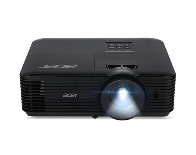 Мултимедиен проектор Acer Projector X1128i, DLP, SVGA (800 x 600), 4500 ANSI Lm, 20 000:1, 3D, Auto keystone, included wifi dongle, 24/7 operation, Wifi, HDMI, VGA in, RCA, RS232, Audio in/out, DC Out (5V/1A), 3W Speaker, 2.7kg, Black+Acer T82-W01MW 