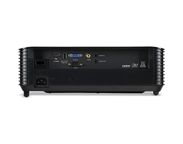Мултимедиен проектор Acer Projector X1128i, DLP, SVGA (800 x 600), 4500 ANSI Lm, 20 000:1, 3D, Auto keystone, included wifi dongle, 24/7 operation, Wifi, HDMI, VGA in, RCA, RS232, Audio in/out, DC Out (5V/1A), 3W Speaker, 2.7kg, Black+Acer T82-W01MW 