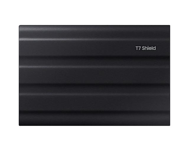 Външен диск Samsung Portable  SSD T7 Shield 2TB , USB 3.2 Gen2, Rugged, IP65, Read 1050 MB/s Write 1000 MB/s, Black