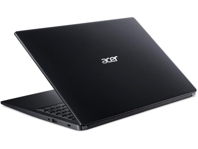 Лаптоп Acer Aspire 3, A315-23-R0AR, AMD Ryzen 5 3500U (up to 3.70GHz, 4MB), 15.6" FHD (1920x1080) AG, HD Cam, 8GB DDR4( 1 slot free), 512 SSD PCIe, Radeon Vega 8 Graphics, RJ-45, 802.11ac, BT 4.2, Linux, Black