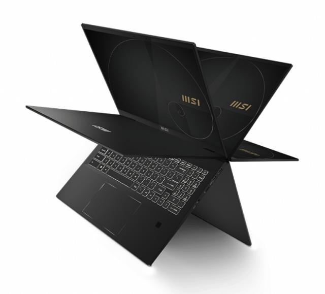 Лаптоп MSI Summit E16 Flip Evo A12MT, 16" FHD+ (1920x1200), 16:10, Touchscreen, 165Hz Refresh Rate, Glare, i7-1280P (14C/20T up to 4.80 GHz) 16GB LPDDR5 4800 onboard, 1TB M.2 PCIe GEN4x4 SSD, Iris Xe GPU, Wi-Fi 6E, BT5.2, 4 Cell, 14IN1, Windows 11 Pr