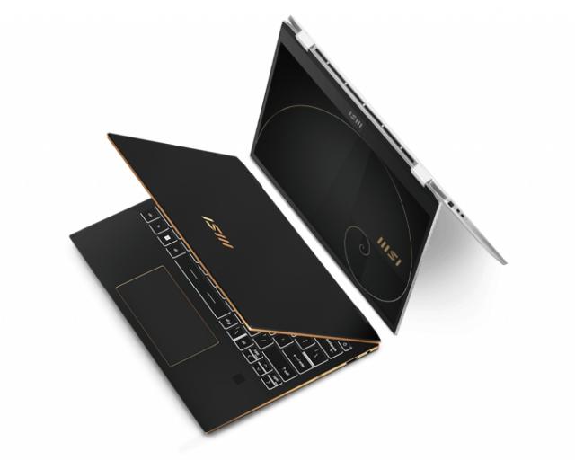 Лаптоп MSI Summit E13 Flip Evo A12MT, 13.4" FHD+ (1920x1200), 16:10, Touchscreen, i7-1280P (14C/20T up to 4.80 GHz), 16GB onboard, 1TB M.2 PCIe GEN4x4 SSD, Iris Xe GPU, WEBCAM IR FHD, Wi-Fi 6E, BT5.2, 4 Cell 70Wh, 14IN1, Windows 11 Home, 1.35 kg, Ink