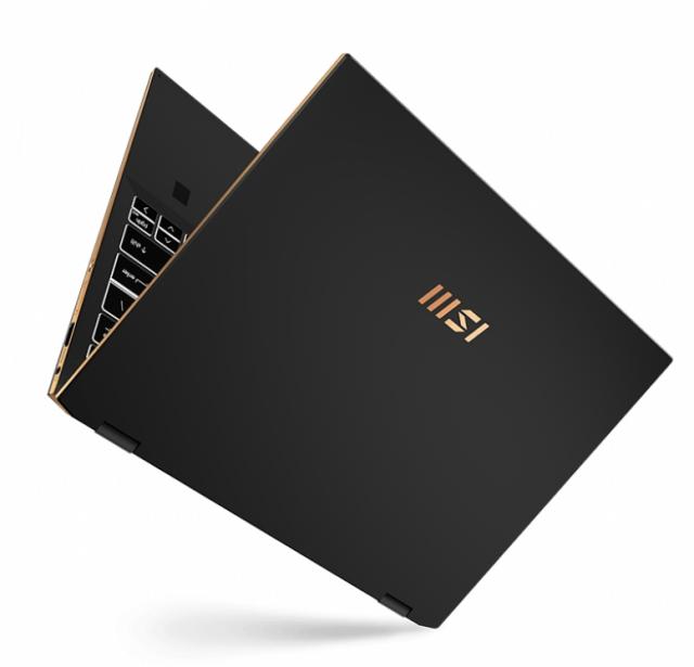 Лаптоп MSI Summit E13 Flip Evo A12MT, 13.4" FHD+ (1920x1200), 16:10, Touchscreen, i7-1280P (14C/20T up to 4.80 GHz), 16GB onboard, 1TB M.2 PCIe GEN4x4 SSD, Iris Xe GPU, WEBCAM IR FHD, Wi-Fi 6E, BT5.2, 4 Cell 70Wh, 14IN1, Windows 11 Home, 1.35 kg, Ink