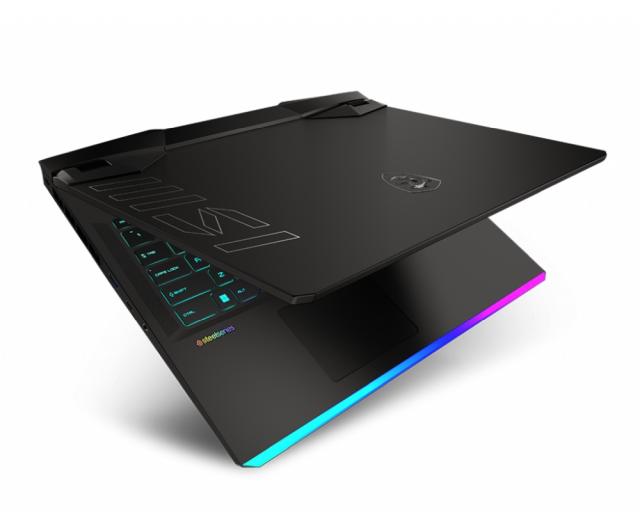 Лаптоп MSI Raider GE77HX 12UHS, RTX 3080Ti GDDR6 16GB, 17.3" UHD (3840x2160), 120Hz 100% DCI-P3, Anti-Glare, i9-12900HX (16C/24T, up to 5 Ghz), 64GB DDR5 (32GBx2), 2TB M.2 PCIe SSD, Wi-Fi 6E, BT5.2, Per-Key RGB KBD, 4 Cell 99.9 Whr, Windows 11 Home, 