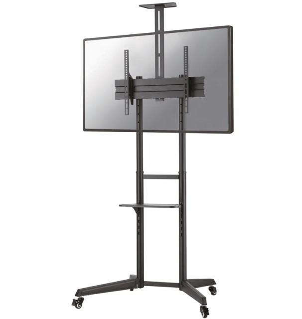 Стойка Neomounts by Newstar Mobile Floor Stand incl. AV- and cam shelf (height adjustable: 128,5-145 cm)