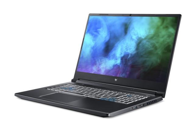 Лаптоп Acer Predator Helios 300, PH317-55-957M,Core i9-11900H(2.50GHz up to 4.90GHz,24MB),17.3“FHD IPS 144Hz,16GB DDR4 3200MHz(1 slot free),1024GB PCIe SSD,HDD Kit, RTX 3070 8GB GDDR6,Wi-Fi,BT,RGB-backlit Kb,Win11 Home,Black+Acer Predator 17.3" Utili