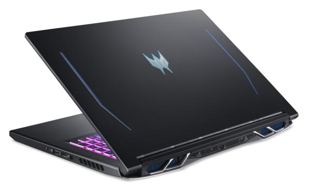 Лаптоп Acer Predator Helios 300, PH317-55-957M,Core i9-11900H(2.50GHz up to 4.90GHz,24MB),17.3“FHD IPS 144Hz,16GB DDR4 3200MHz(1 slot free),1024GB PCIe SSD,HDD Kit, RTX 3070 8GB GDDR6,Wi-Fi,BT,RGB-backlit Kb,Win11 Home,Black+Acer Predator 17.3" Utili