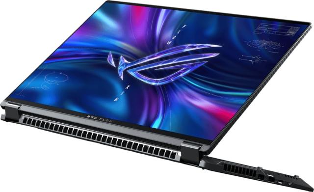 Лаптоп Asus ROG Flow X16 ,GV601RW-M6014W, AMD Ryzen 9 6900HS (8-core/16-thread, 16MB cache, up to 4.9 GHz max boost), 16" WQXGA (2560 x 1600) 16:10 , 165Hz,16GB DDR5 4800( 2*8), 1TB PCIE NVME,GeForce RTX 3070 Ti 8 GB GDDR6,Backlit Chiclet Keyb,Win11 