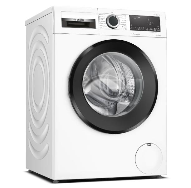 Пералня Bosch WGG14204BY SER6 Washing machine 9kg, 1200 rpm, AntiStain function, EcoSilence Drive, AllergyPlus, SpeedPerfect, Energy class A, Spin efficiency B, 48l, 71 dB, white-black gray door