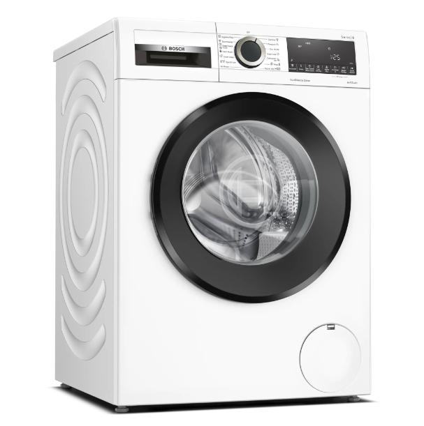Пералня Bosch WGG14403BY SER6 Washing machine 9kg, 1400 rpm, AntiStain function, EcoSilence Drive, AllergyPlus, SpeedPerfect, Energy class A, Spin efficiency B, 48l, 71 dB, white-black gray door