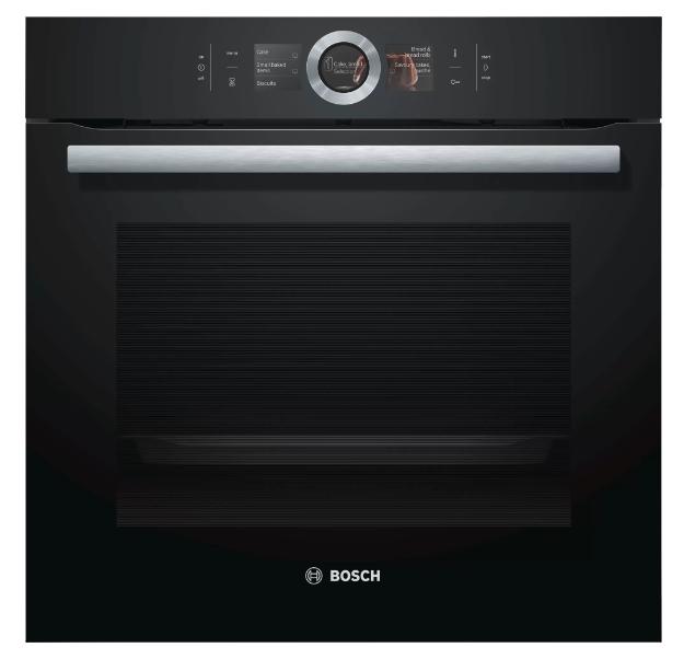 Фурна Bosch HBG6764B1, SER8, Built-in oven 4D HotAir, Pyrolysis, PerfectBake, PerfectRoast