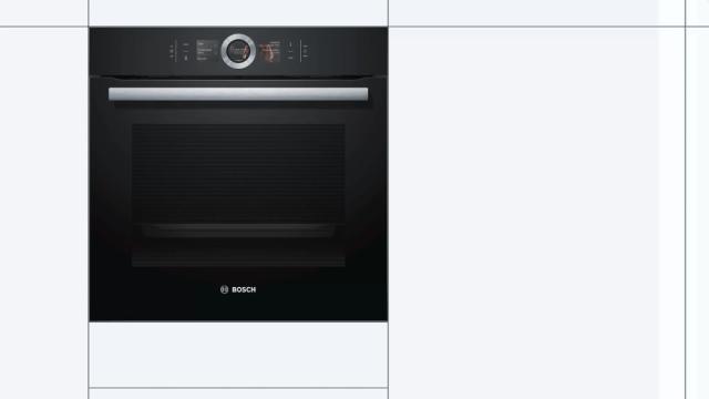 Фурна Bosch HBG6764B1, SER8, Built-in oven 4D HotAir, Pyrolysis, PerfectBake, PerfectRoast