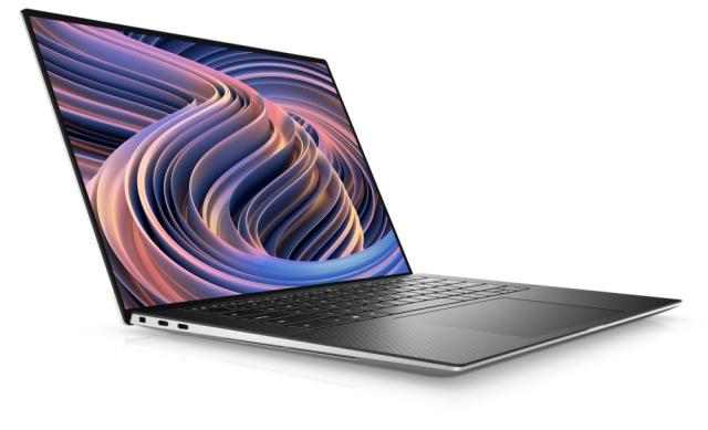 Лаптоп Dell XPS 9520, Intel Core i7-12700H (14 cores, 24MB Cache, up to 4.7 GHz), 15.6" FHD+ (1920x1200) InfinityEdge AG 500-Nit, 32GB (2x16GB) DDR5 4800MHz, 1TB M.2 PCIe NVMe SSD, GeForce RTX 3050 Ti 4GB GDDR6, Wi-Fi 6 AX211, BT 5.2, Win 11 Pro, Sil