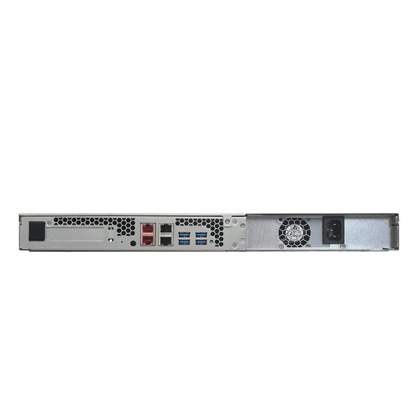 Мрежов сторидж Asustor AS6504RS, 4bay NAS, Intel ATOM C3538 Quad-Core  2.1GHz , 8GB DDR4 SO-DIM (Max. 128G), GbE x 2, 2.5 GbE x 2, PCIe Gen3 (by 8 x1 - 4 link), USB 3.2 Gen 1 x 4,, WoL, Sys Sleep Mode, AES-NI hardw. encr., loc, Rail Kit
