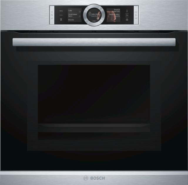 Фурна Bosch HNG6764S1, Combi microwave oven, 4D, Pyro, addSteam, roastingSensor, bakingSensor, 1-lvl pyro rail